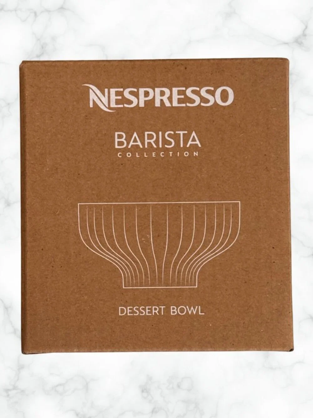 Nespresso affogato dessert